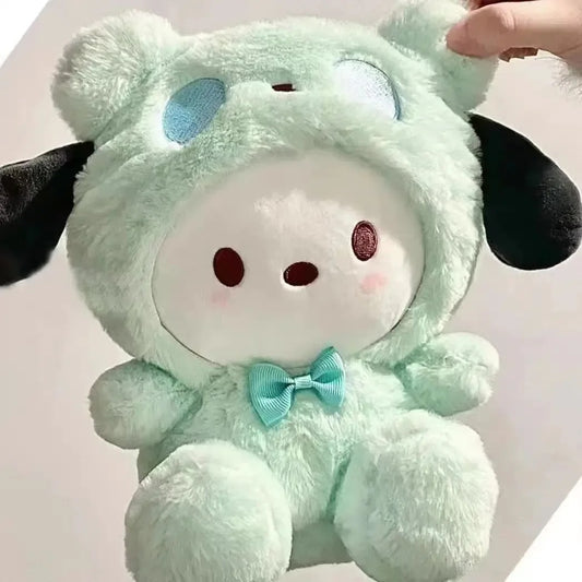 25cm Cute Sanrio Plush Toys: Hello Kitty, Cinnamoroll, Kuromi, Pochacco, Cartoon Cute Toys, Kids Birthday Gift