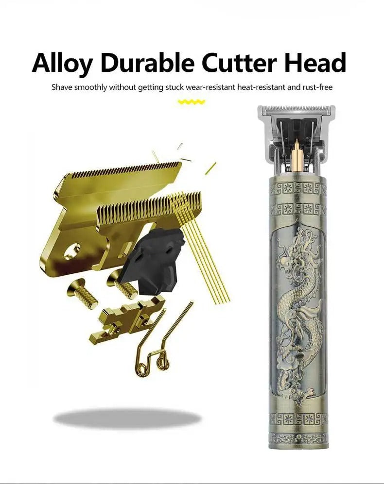 Retro T9 Original Haircutting Machine Set Jacket Trimmer Men's Electric Shaver Male Lence Professional Barber Shaver for Sensitive Areas