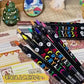 Professional Art Use 48-Color Acrylic Paint Markers, Dual-Tip Fine and Brush Tip Pens, Suitable for Stone, Wood, Calligraphy